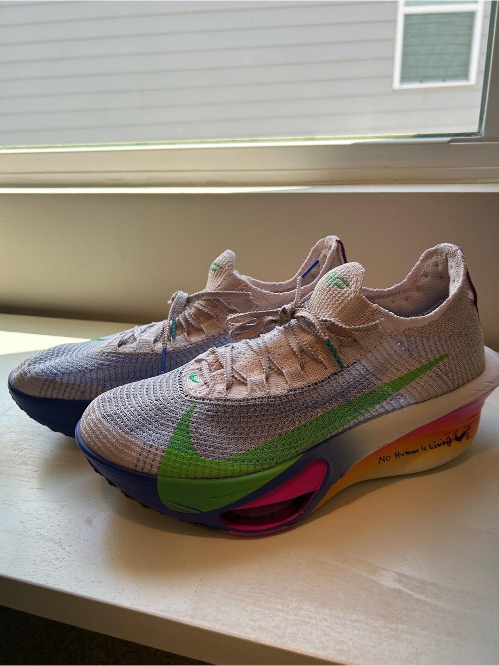 Nike Air Zoom Alphafly 3 Eliud Kipchoge “No Human Is Limited” – Men’s 10.5